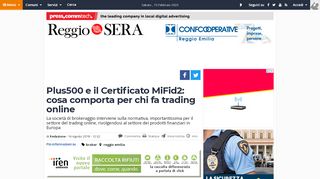 
                            11. Plus500 e il Certificato MiFid2: cosa comporta per chi fa trading online ...