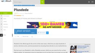 
                            1. Plusdede 1.6.2 for Android - Download