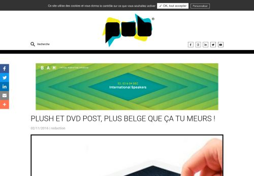 
                            10. Plush et DVD Post, plus belge que ça tu meurs ! - PUB.be