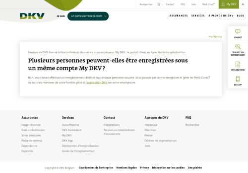 
                            13. Plusieurs personnes peuvent-elles être enregistrées sous un ... - DKV