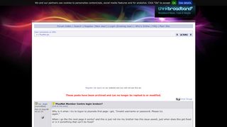 
                            8. PlusNet Member Centre login broken? :: PlusNet plc :: think ...