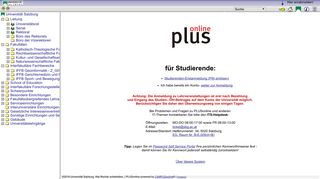 
                            1. PLUSonline - Uni Salzburg