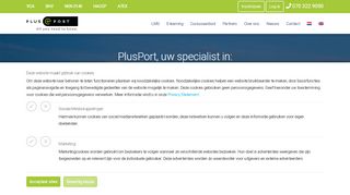 
                            6. Plusport dé specialist in e-learning en LMS software