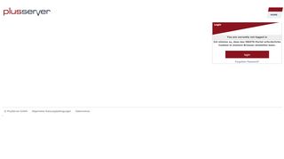 
                            4. PlusServer Customer Portal - INSITE