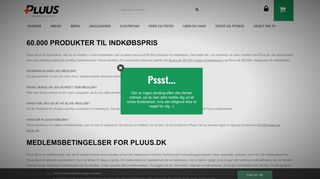
                            1. Pluus.dk - Din fordelsklub med super lave priser. Spar mange penge