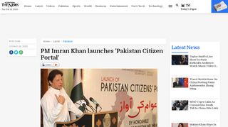
                            9. PM Imran Khan launches 'Pakistan Citizen Portal' | Pakistan ...