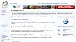 
                            9. PM-International – Wikipedia