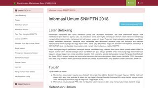 
                            6. PMB 2019 Unhas | snmptn