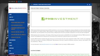 
                            6. PMB INVESTMENT BERHAD (256439D) - Pelaburan ...