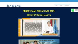 
                            4. PMB Universitas Alma Ata Yogyakarta