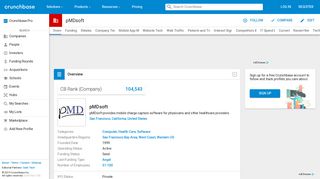 
                            5. pMDsoft | Crunchbase