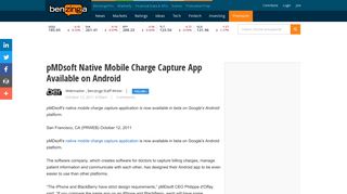 
                            8. pMDsoft Native Mobile Charge Capture App Available on Android ...