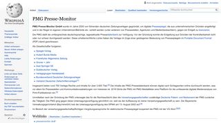 
                            5. PMG Presse-Monitor – Wikipedia