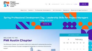 
                            9. PMI Austin Chapter - Home Page