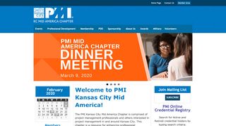
                            10. PMI KC Mid-America Chapter - Home Page