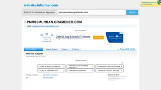 
                            12. pmrssmurban.gramener.com at WI. Welcome to nginx!