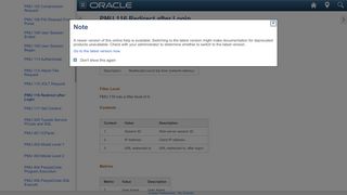 
                            11. PMU 116 Redirect after Login - Oracle Docs