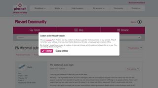 
                            10. PN Webmail auto login - Plusnet Community