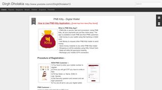 
                            8. PNB Kitty - Digital Wallet | Dirgh Dholakia