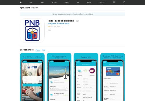 
                            12. PNB - Mobile Banking on the App Store - iTunes - Apple