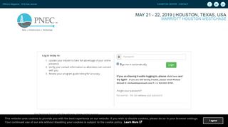 
                            11. PNEC 2019: Exhibitor Login - PennWell