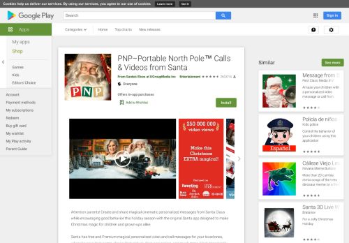 
                            5. PNP–Portable North Pole™ Calls & Videos from Santa - Apps on ...
