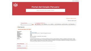 
                            9. PNP - Portal del Estado Peruano