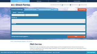 
                            11. P&O Ferries - Overtochten, dienstregelingen en tickets - Direct Ferries