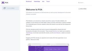 
                            1. POA Network: public Ethereum sidechain with Proof of Autonomy ...