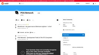 
                            5. POA Network - Reddit