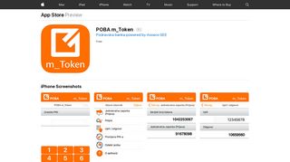 
                            7. POBA m_Token on the App Store - iTunes - Apple