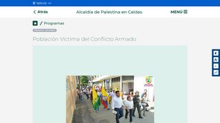 
                            8. Población Víctima del Conflicto Armado - Alcaldía de Palestina en ...