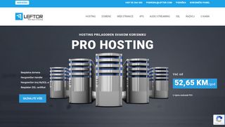 
                            1. Početna - LEFTOR - Web Hosting