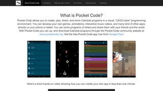 
                            2. Pocket Code - Catrobat