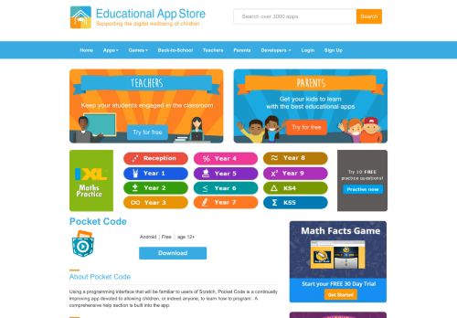 
                            12. Pocket Code Review | Educational App Store