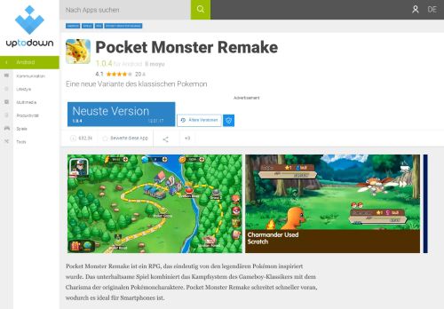 
                            6. Pocket Monster Remake 1.0.4 für Android - Download auf Deutsch