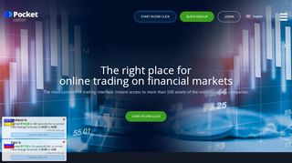 
                            2. Pocket Option - Best Online Trading Platform