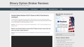 
                            12. Pocket Option Review - No Deposit Trading Bonus & More