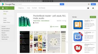 
                            6. PocketBook reader - pdf, epub, fb2, mobi, audio - Apps on Google Play