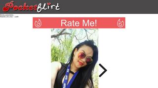 
                            3. PocketFlirt - Rate people