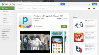 
                            8. Pockets-UPI, Wallet, Bharat QR - Apps on Google Play