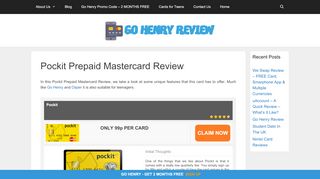 
                            8. Pockit Prepaid Mastercard Review - Get Cashback On Your Purchases