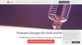 
                            2. Podcast-Hosting für Gross und Klein - Podigee Podcast Hosting