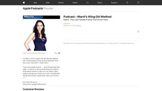 
                            9. Podcast – Marni's Wing Girl Method by Marni, The Last ...