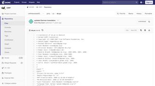 
                            11. po/de.po ... - GNOME gitlab