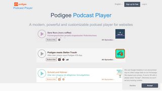 
                            6. Podigee Podcast Player - Podigee Podcast Hosting
