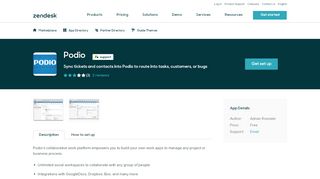 
                            13. Podio App Integration with Zendesk Support