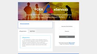 
                            2. POEA eServices