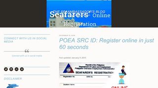 
                            4. POEA SRC ID: Register online in just 60 seconds – The ...