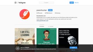 
                            13. PoemHunter.com (@poemhunter) • Instagram photos and videos